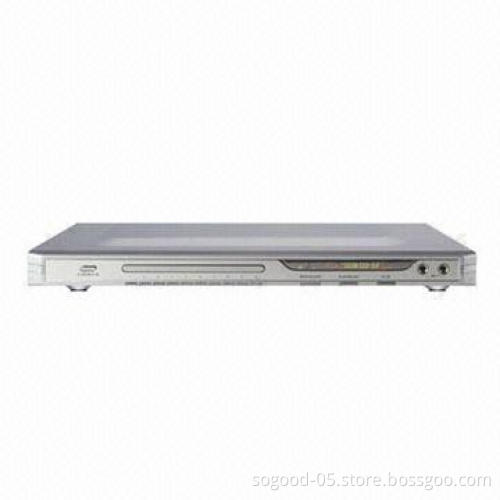DivX/DVD Player with Video Horizontal Resolution of Over 500 Lines, Supports Progressive Scan